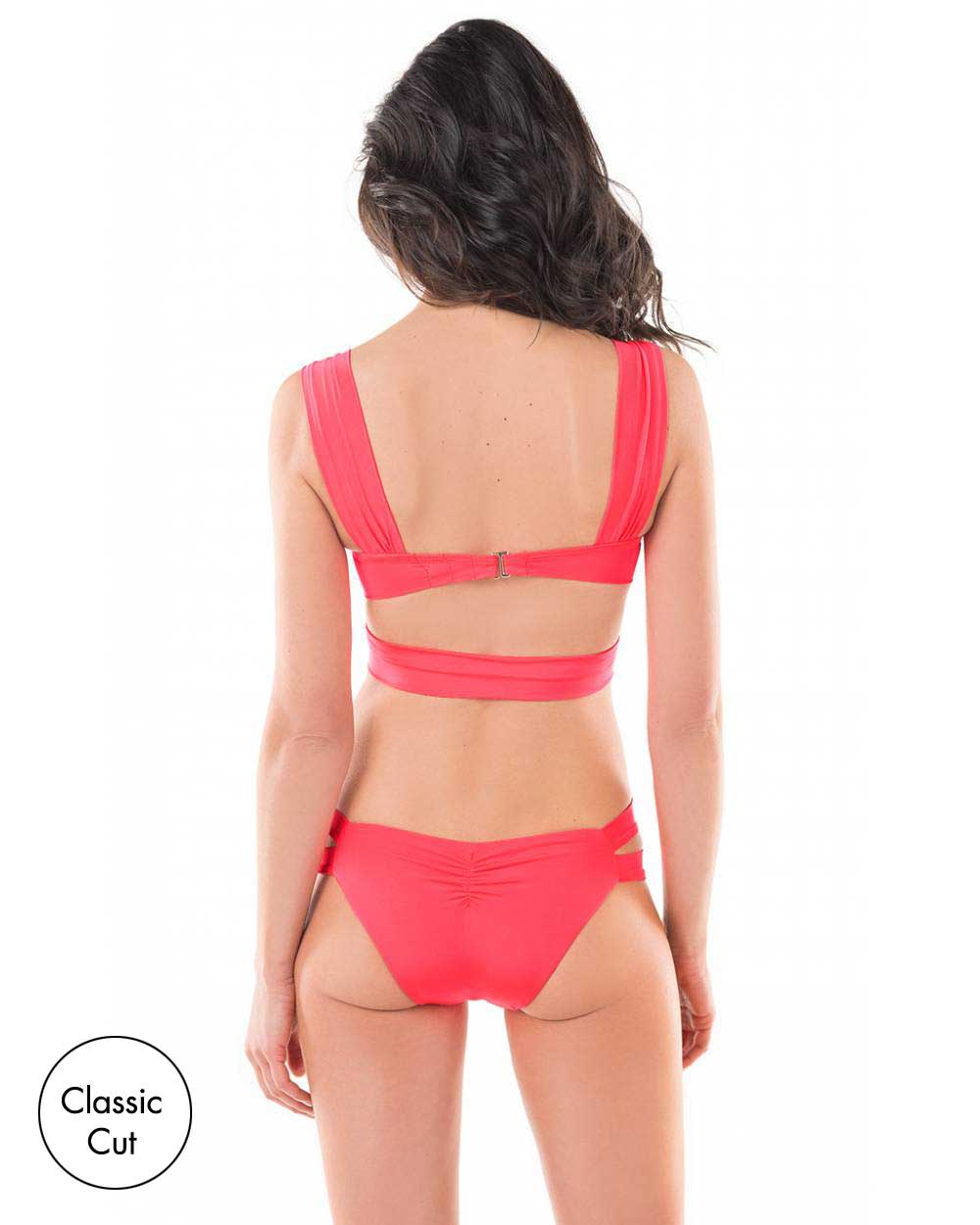 FINAL SALE Side Shirred Hipster Swimsuit Bottom