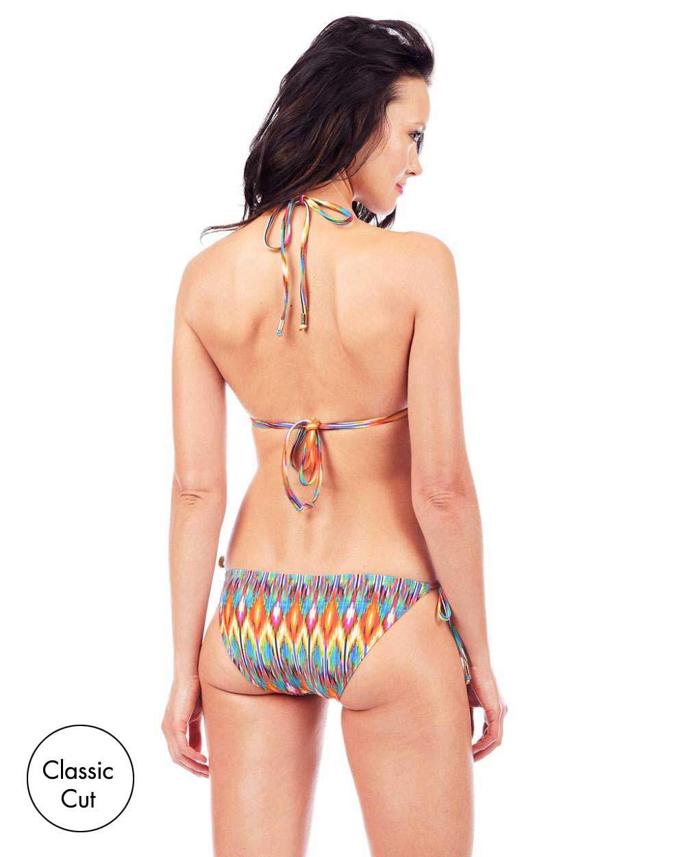 Envy Push Up® Print String Bikini Top