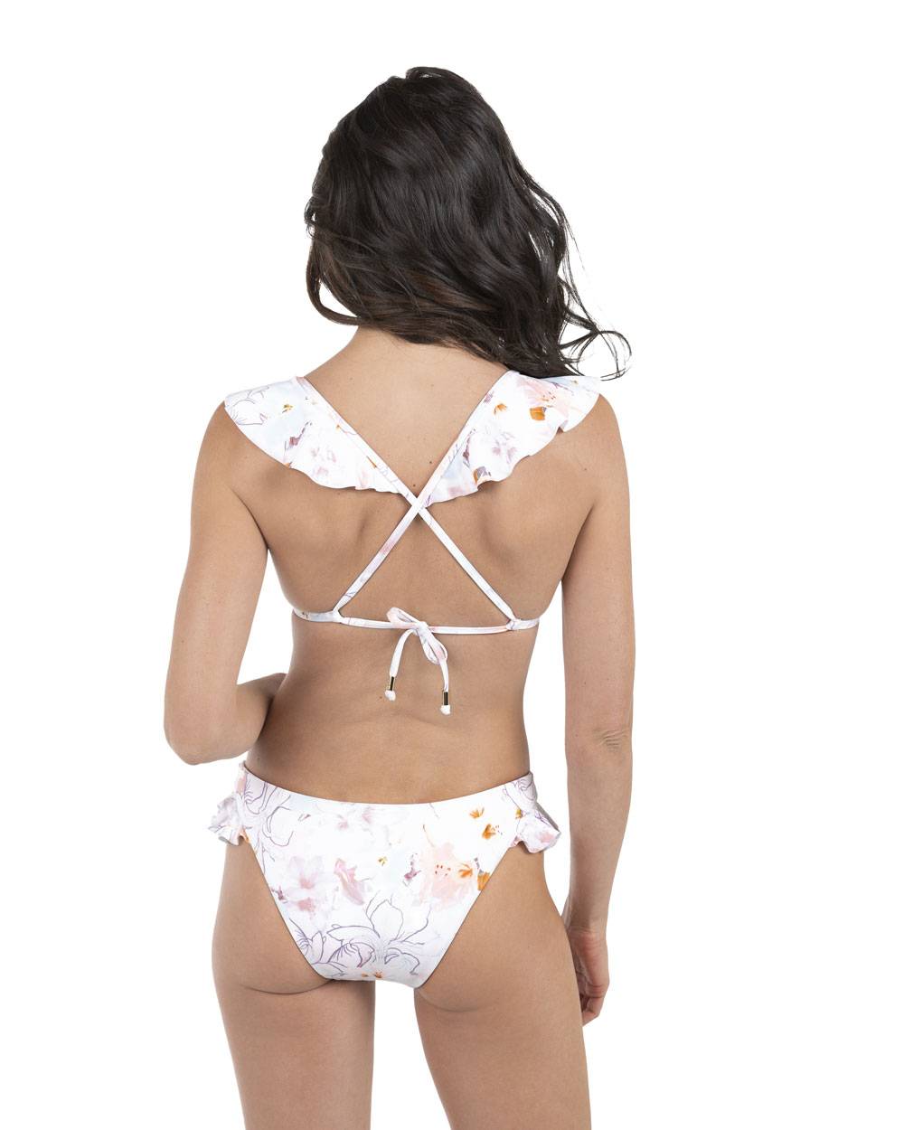 FINAL SALE Ruffle Scoop Swimsuit Bottom  