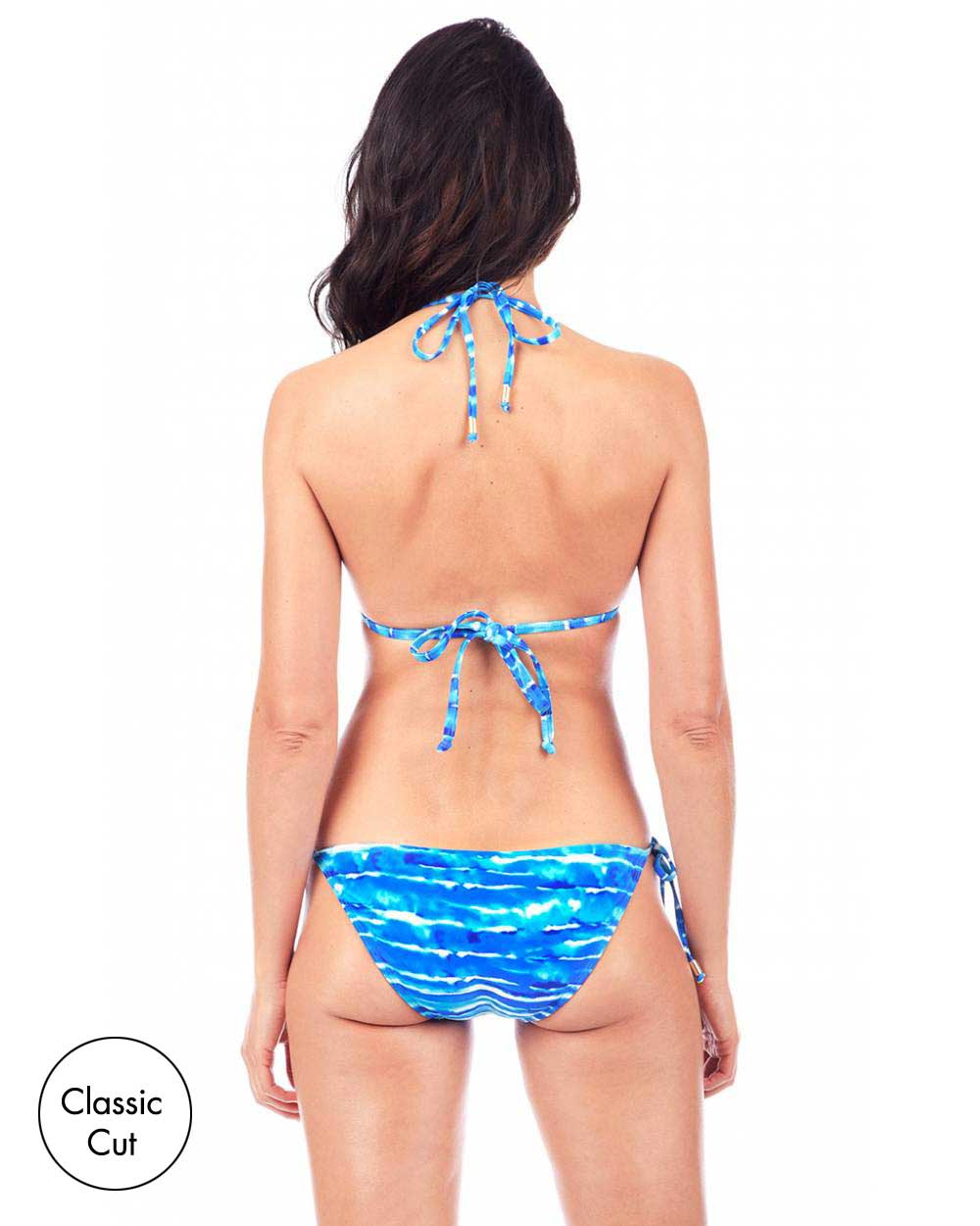 FINAL SALE Print String Bikini Bottom