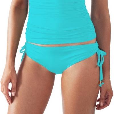 Adjustable Scoop Swimsuit Bottom